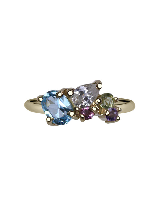 Anillo Fernanda Rainbow