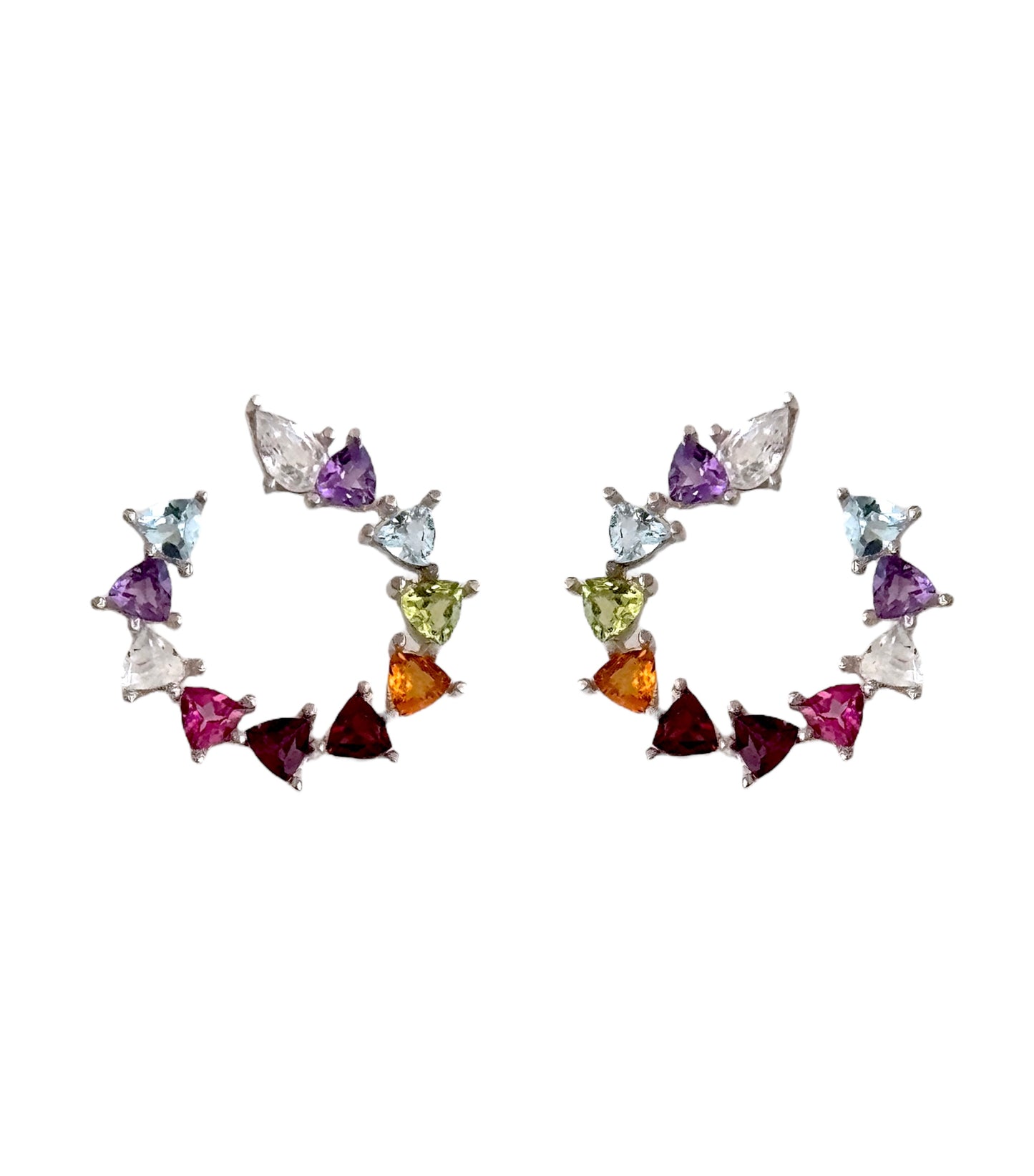 Aretes Snake Rainbow