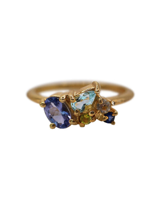 Anillo Fernanda Azul