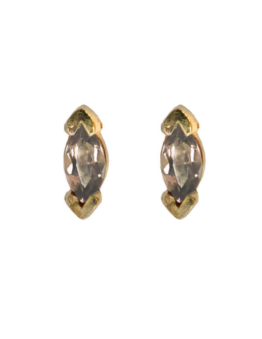 Aretes Marquiz Topacio Blanco